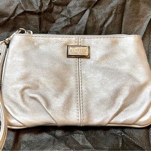 Express Silver Clutch